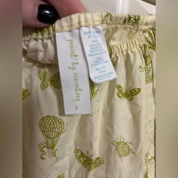 Matilda Jane Paint By Numbers Limelight Peasant Top Size 6 - Picture 4 of 5